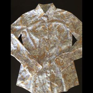 ETRO Italy lady’s button down shirts size 38